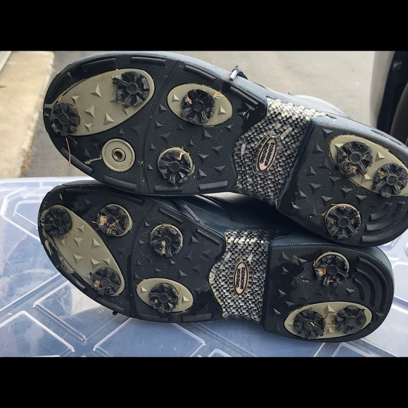 Oregon Mudders Men Navy Blue Golf Boots Size 7.5 - Picture 11 of 11